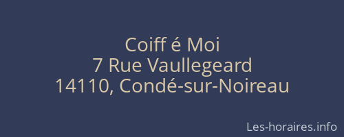 Coiff é Moi