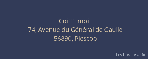 Coiff'Emoi