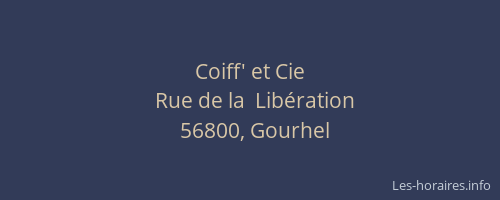 Coiff' et Cie