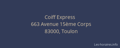 Coiff Express