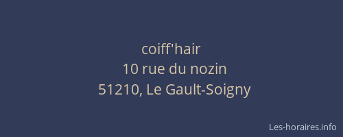 coiff'hair