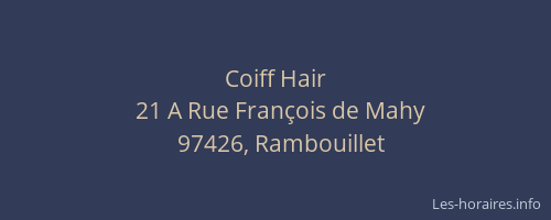 Coiff Hair