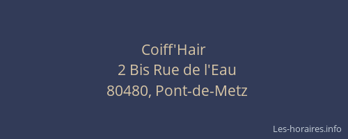 Coiff'Hair