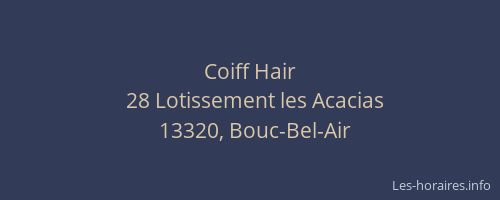 Coiff Hair
