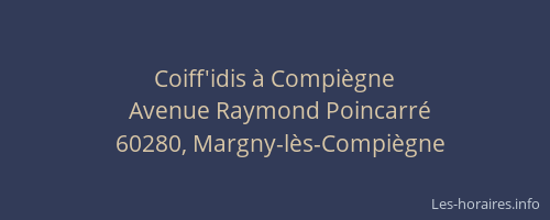Coiff'idis &agrave; Compi&egrave;gne