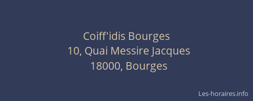 Coiff'idis Bourges