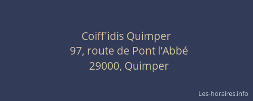Coiff'idis Quimper