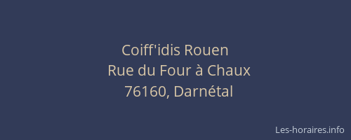 Coiff'idis Rouen
