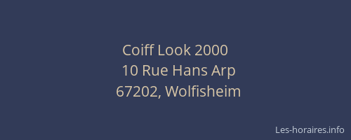 Coiff Look 2000