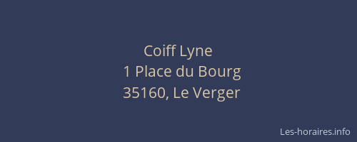Coiff Lyne