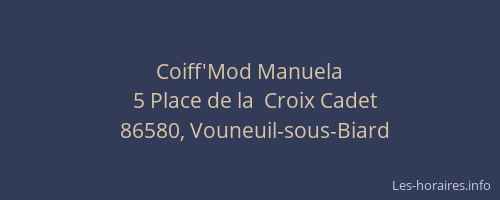 Coiff'Mod Manuela