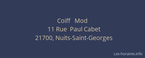 Coiff   Mod