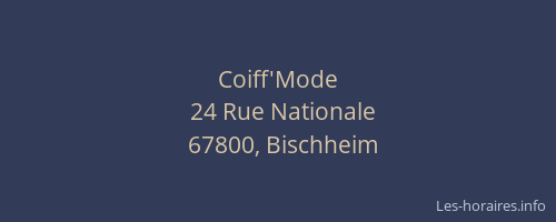 Coiff'Mode