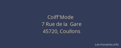 Coiff'Mode