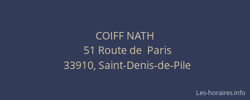 COIFF NATH