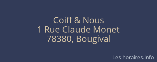 Coiff & Nous
