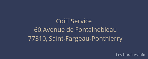 Coiff Service