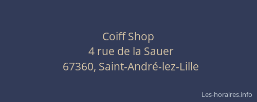 Coiff Shop