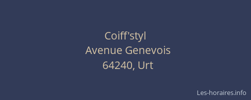 Coiff'styl