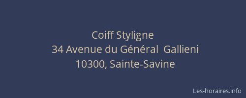 Coiff Styligne