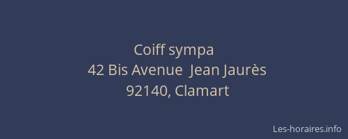 Coiff sympa