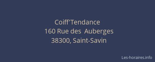 Coiff'Tendance