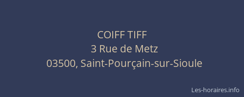 COIFF TIFF