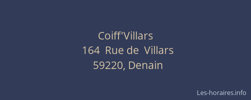 Coiff'Villars