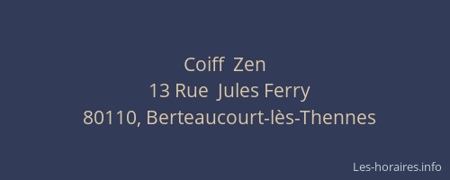 Coiff  Zen