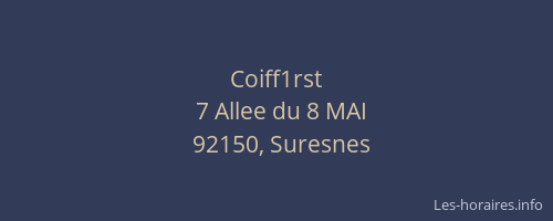 Coiff1rst