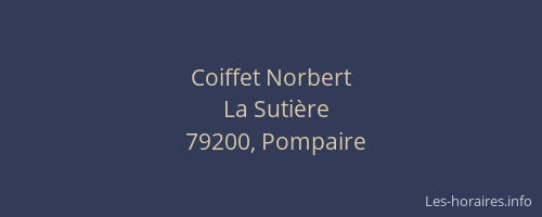 Coiffet Norbert