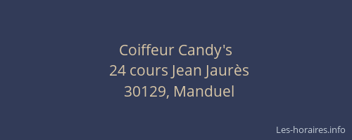 Coiffeur Candy's