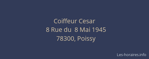 Coiffeur Cesar
