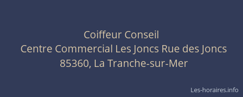 Coiffeur Conseil
