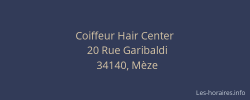 Coiffeur Hair Center