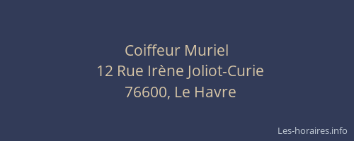 Coiffeur Muriel