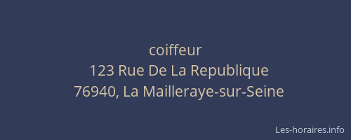 coiffeur