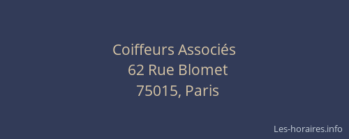 Coiffeurs Associés
