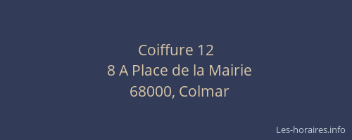 Coiffure 12