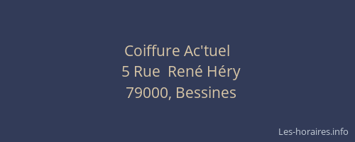 Coiffure Ac'tuel