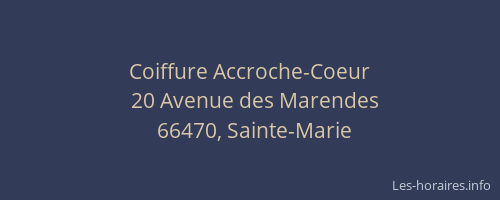 Coiffure Accroche-Coeur