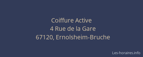 Coiffure Active