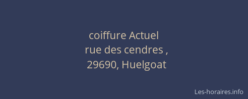 coiffure Actuel