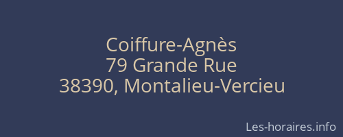 Coiffure-Agnès