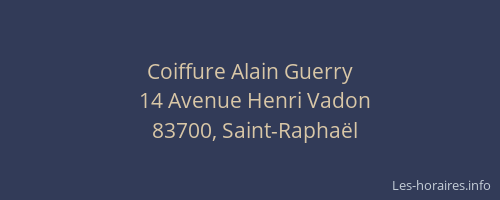 Coiffure Alain Guerry