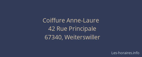 Coiffure Anne-Laure