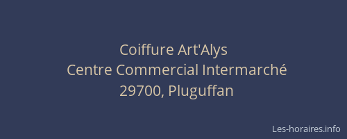 Coiffure Art'Alys