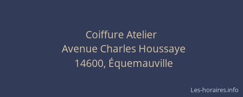 Coiffure Atelier