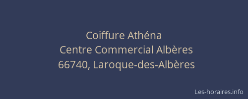 Coiffure Athéna