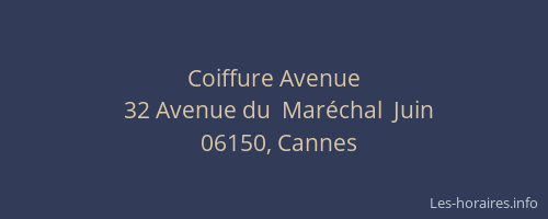 Coiffure Avenue